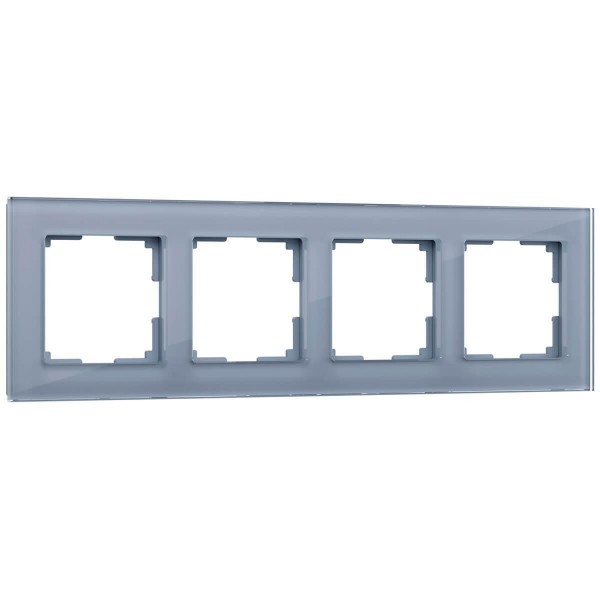 Рамка Werkel Favorit на 4 поста серый WL01-Frame-04 4690389061288 — Дзинь ля-ля
