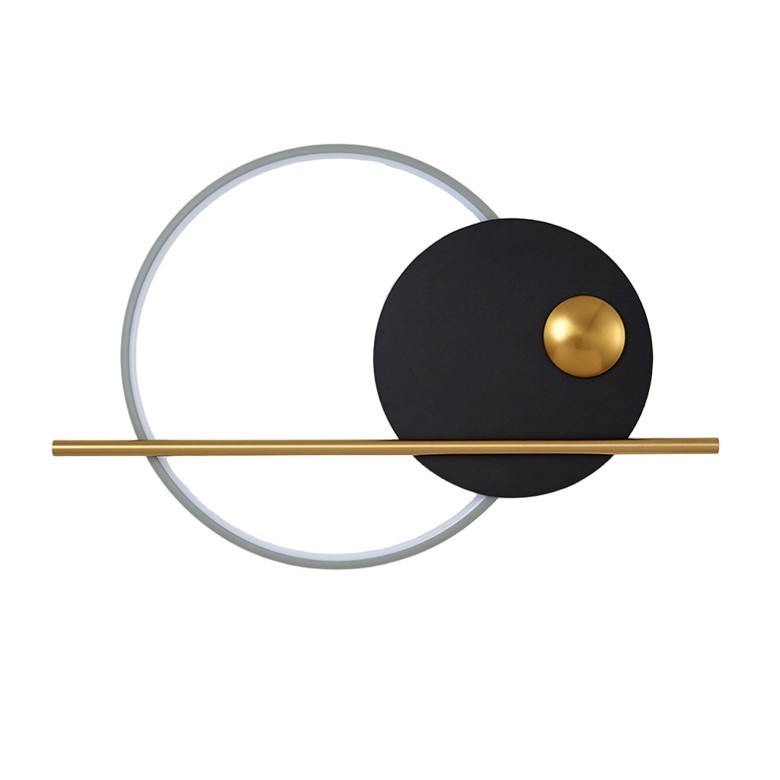 Настенный светодиодный светильник G31203/1wGD+BK+WT Gerhort фото 1 — Дзинь ля-ля