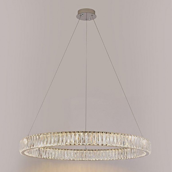 Подвесной светодиодный светильник Newport 8240/80 chrome М0067594 &mdash; Дзинь ля-ля