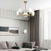 Потолочная люстра Eurosvet Marble 60158/5 латунь фото 6 &mdash; Дзинь ля-ля