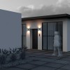 Уличный настенный светодиодный светильник Maytoni Shim O303WL-L24W3K фото 6 — Дзинь ля-ля