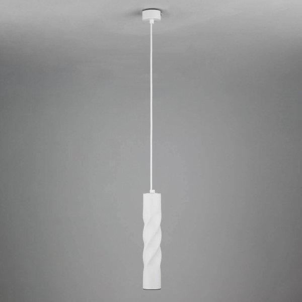 Подвесной светодиодный светильник Eurosvet Scroll 50136/1 LED белый — Дзинь ля-ля