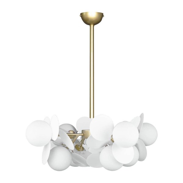 Подвесная люстра Loft IT Matisse 10008/8 White — Дзинь ля-ля