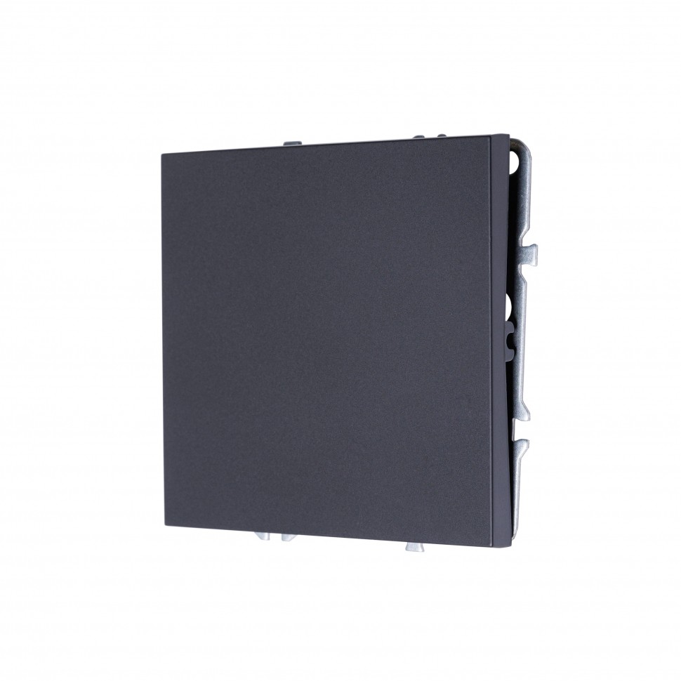 Выключатель одноклавишный MIKAMI 16 А, 250 В черный soft touch фото 1 — Дзинь ля-ля