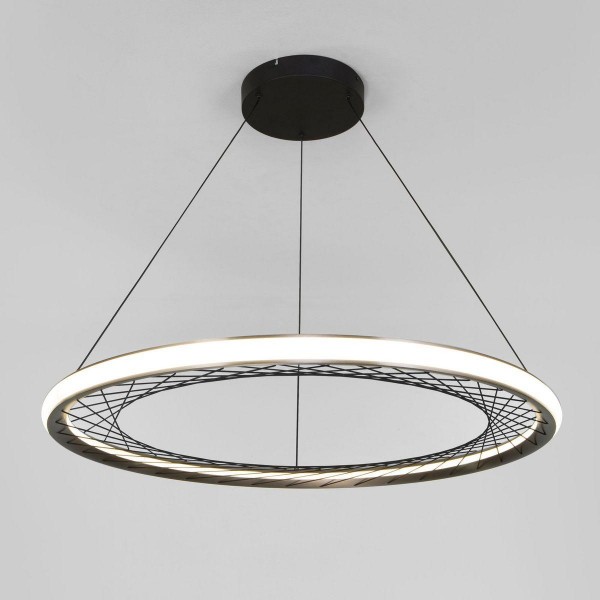 Подвесной светодиодный светильник Eurosvet Parafe 40025/1 LED серый &mdash; Дзинь ля-ля