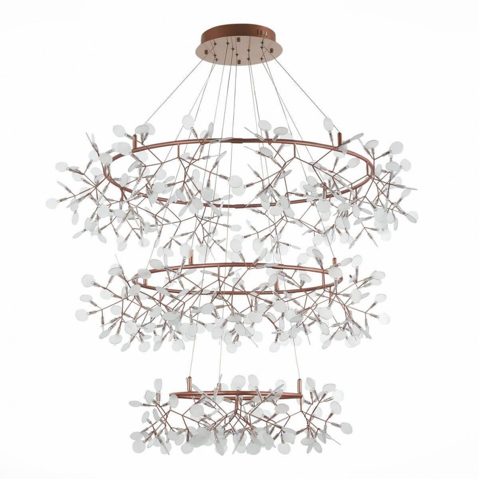 Подвесная светодиодная люстра ST Luce Rafina SL379.203.486 фото 1 — Дзинь ля-ля