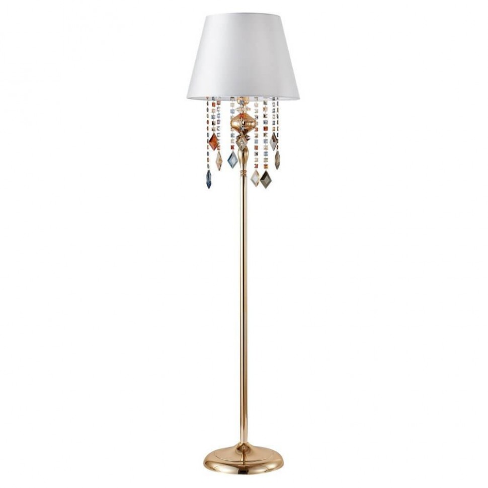 Торшер Crystal Lux Mercedes PT1 Gold/Color фото 1 &mdash; Дзинь ля-ля