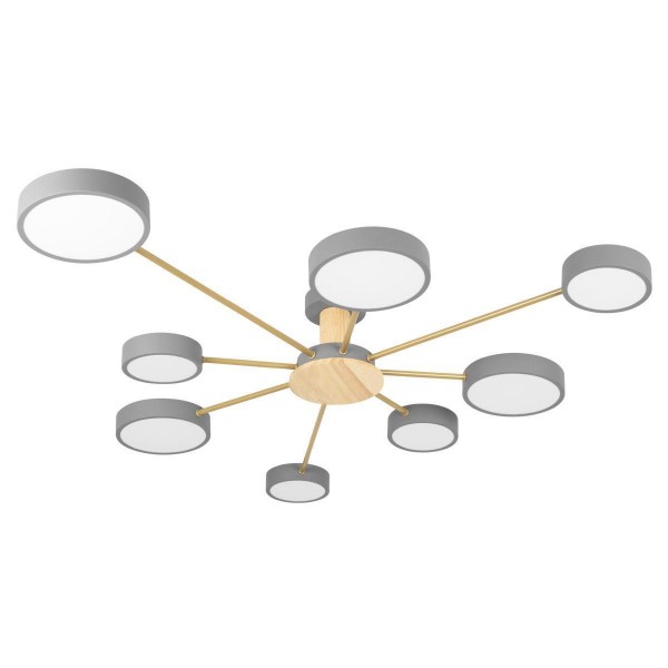 Потолочная светодиодная люстра Loft IT Sunrise 10316/8 Grey — Дзинь ля-ля