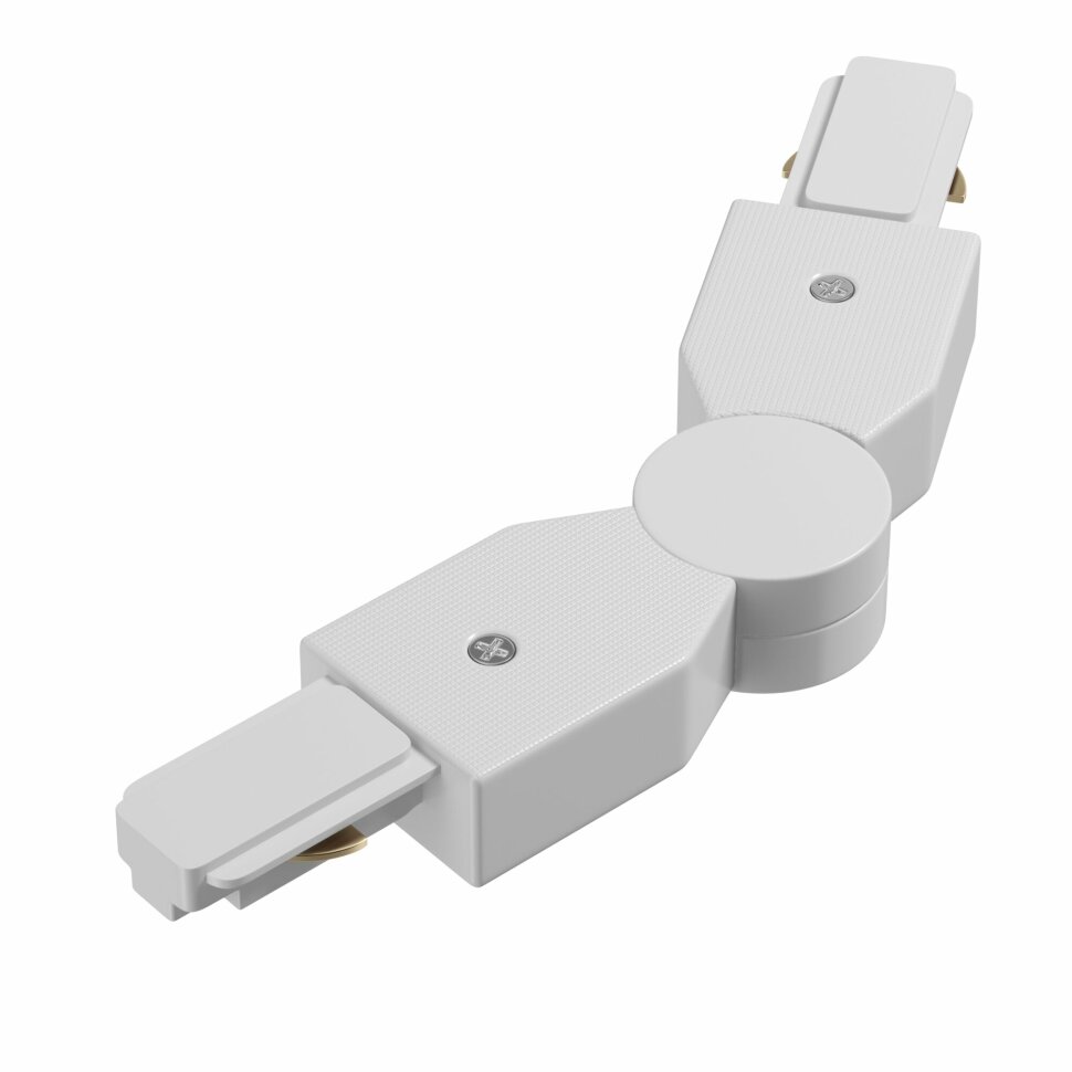 Коннектор поворотный шарнирный Unity белый Maytoni фото 1 — Дзинь ля-ля