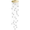 Подвесная светодиодная люстра Odeon Light Crystal 5008/120L фото 1 &mdash; Дзинь ля-ля