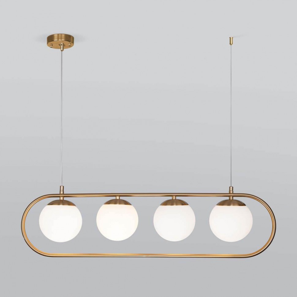 Подвесной светильник Eurosvet Ringo 50089/4 золото фото 1 &mdash; Дзинь ля-ля