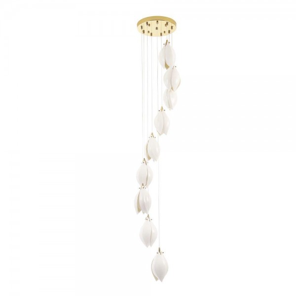 Подвесная люстра Crystal Lux Flowers SP9 &mdash; Дзинь ля-ля