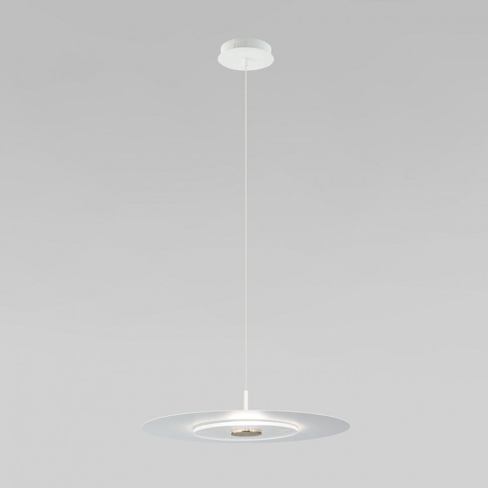 Подвесной светодиодный светильник Eurosvet Kontur 40031/1 LED белый фото 1 &mdash; Дзинь ля-ля