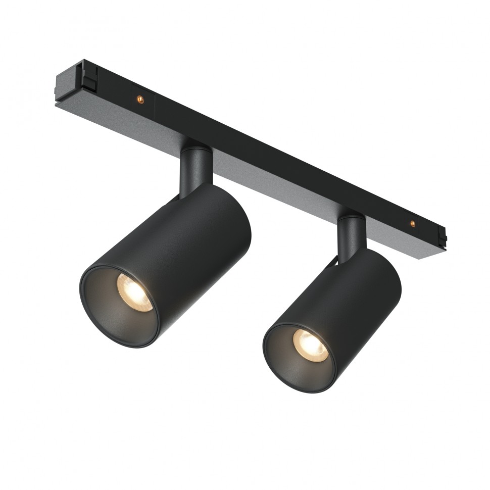 Трековый светильник Focus Duo Basity 10Вт 36° Maytoni TR176-1-2X5WTW-M-B фото 1 — Дзинь ля-ля