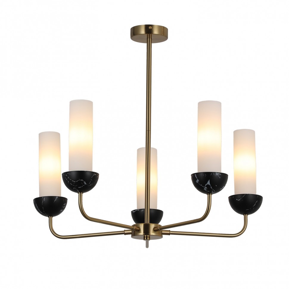 Потолочный светильник G31355/5BRS BK WT Gerhort фото 1 &mdash; Дзинь ля-ля