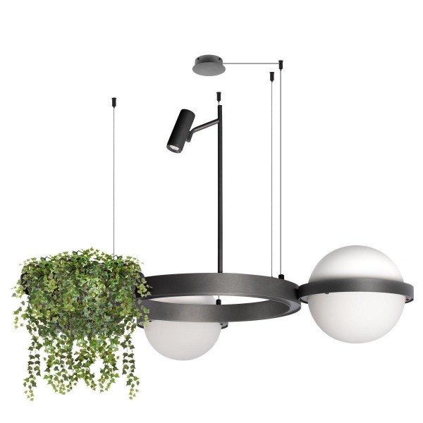 Подвесной светодиодный светильник Loft IT Jardin 10121/2 Dark grey — Дзинь ля-ля