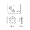 Бра Lightstar Celesta 809015 фото 6 &mdash; Дзинь ля-ля