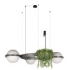 Подвесной светодиодный светильник Loft IT Jardin 10121/3 Dark grey фото 1 — Дзинь ля-ля