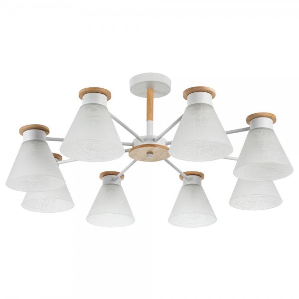 Потолочная люстра Arte Lamp Tyler A1031PL-8WH — Дзинь ля-ля