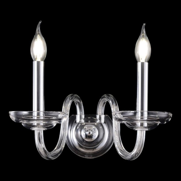 Бра Crystal Lux ARABESQUE AP2 CHROME &mdash; Дзинь ля-ля