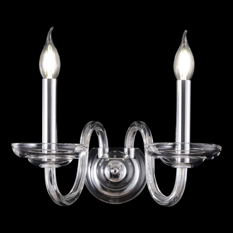 Бра Crystal Lux ARABESQUE AP2 CHROME фото 1 &mdash; Дзинь ля-ля