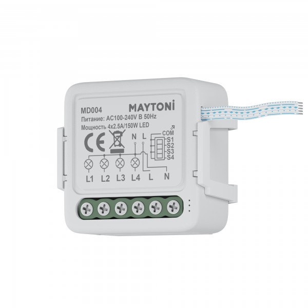 W-Fi выключатель четырехканальный MD004 Maytoni MD004 — Дзинь ля-ля