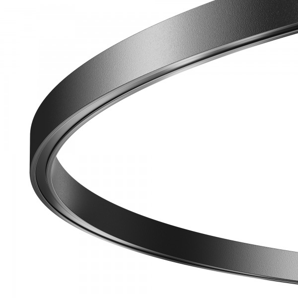 Шинопровод круглый 650мм Flarity черный Maytoni TRX154-R-D650-B — Дзинь ля-ля