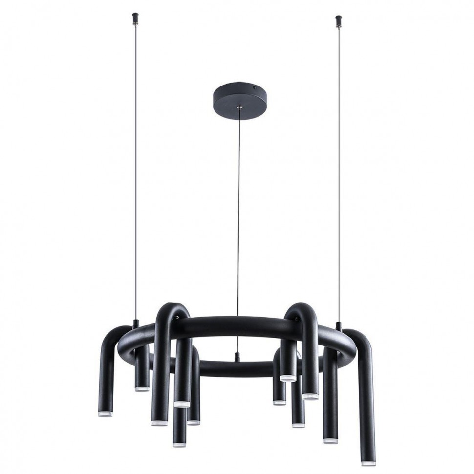 Подвесная светодиодная люстра Arte Lamp Warhol A3258LM-30BK фото 1 &mdash; Дзинь ля-ля