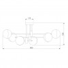 Потолочная люстра Eurosvet Nuvola 70129/6 хром фото 3 &mdash; Дзинь ля-ля