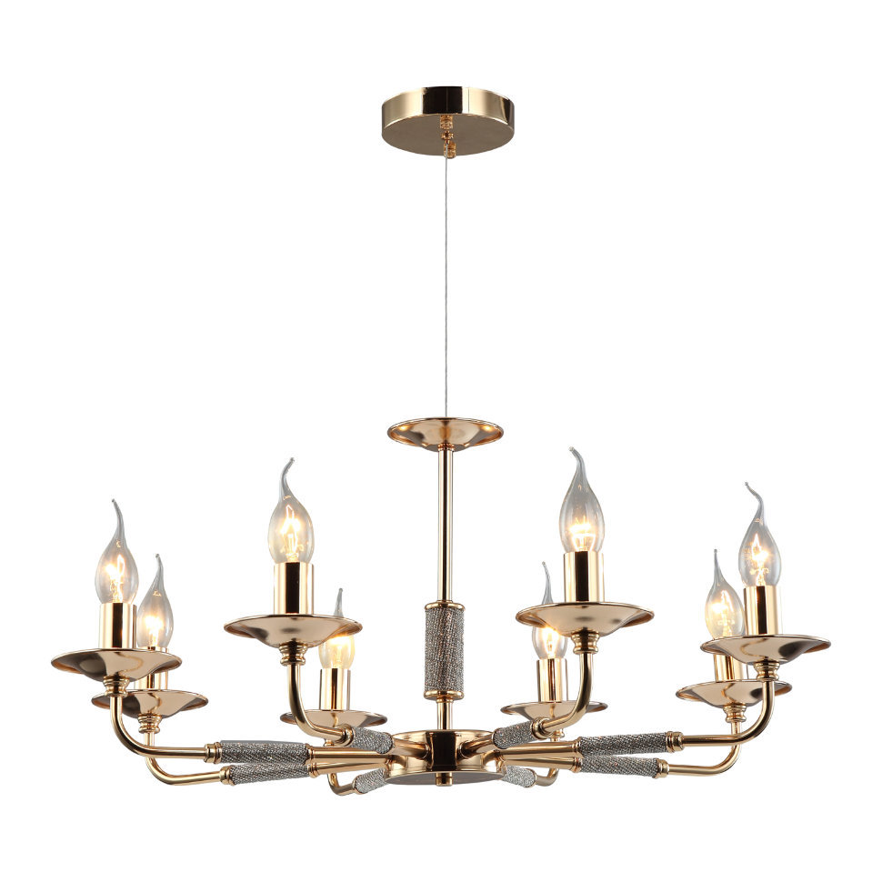 Люстра Gh11t031/8FGD Gerhort E14х8 фото 1 — Дзинь ля-ля
