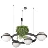 Подвесной светодиодный светильник Loft IT Jardin 10121/4 Dark grey фото 3 — Дзинь ля-ля