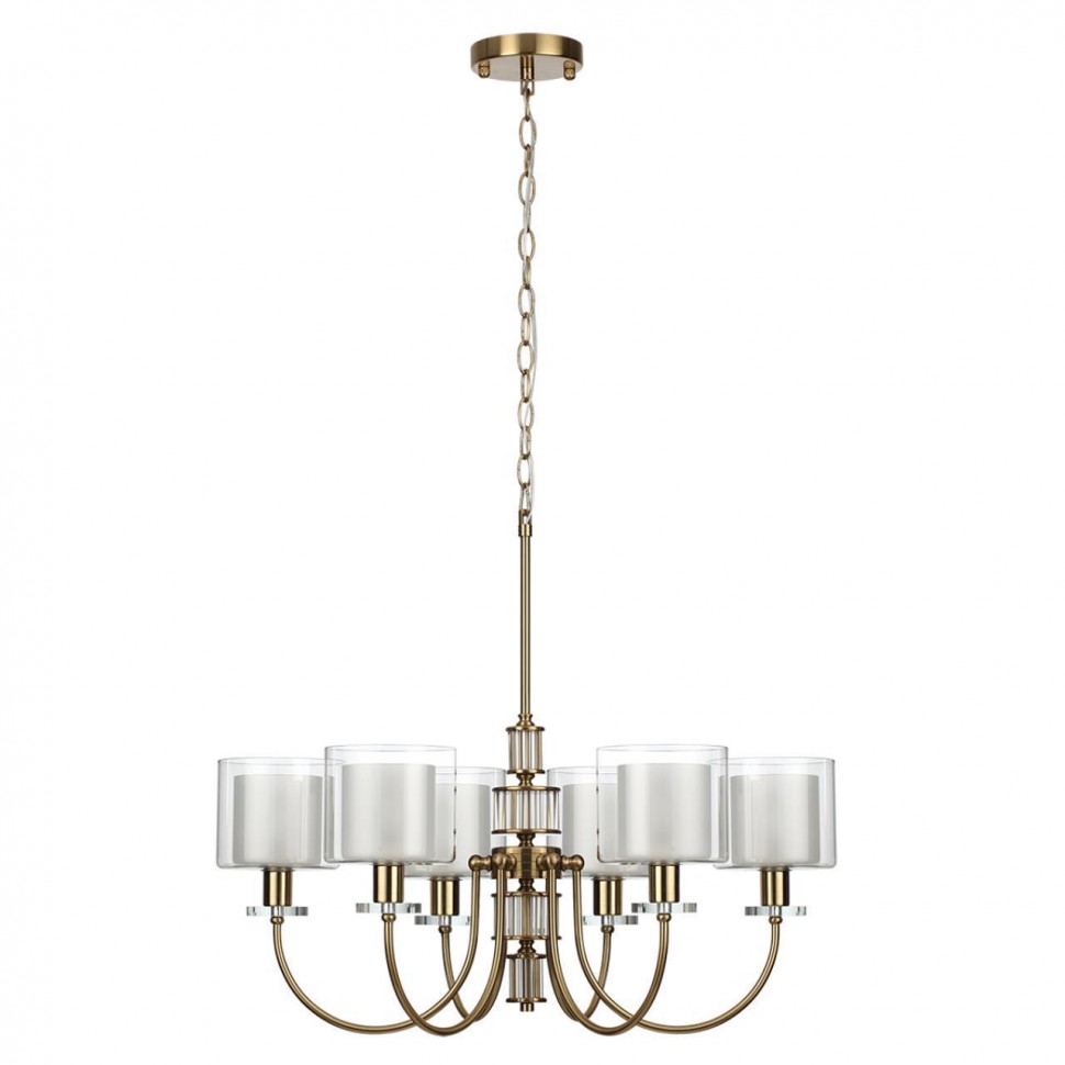 Подвесная люстра Odeon Light Classic Saga 5088/6 фото 1 &mdash; Дзинь ля-ля