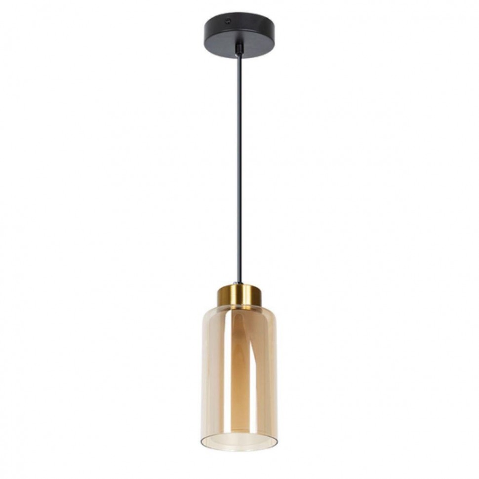 Подвесной светильник Arte Lamp Leo A7027SP-1BK фото 1 &mdash; Дзинь ля-ля