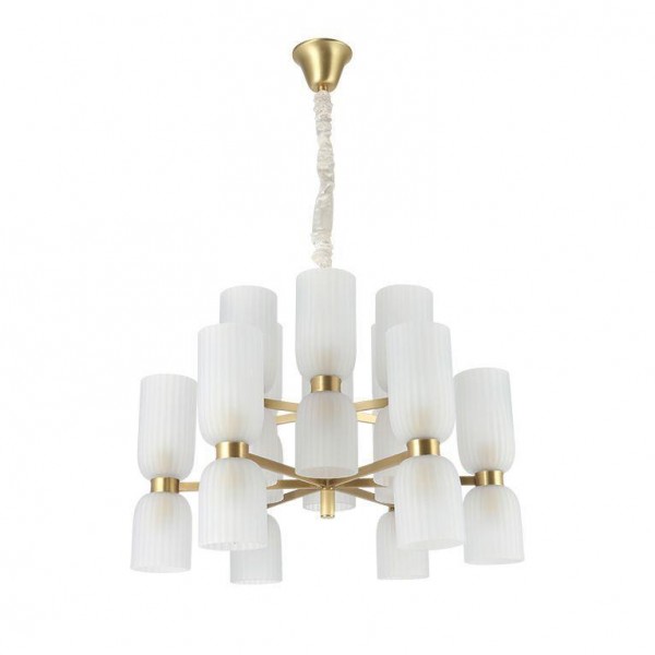 Подвесная люстра Newport 3646+6/C brass М0068541 &mdash; Дзинь ля-ля