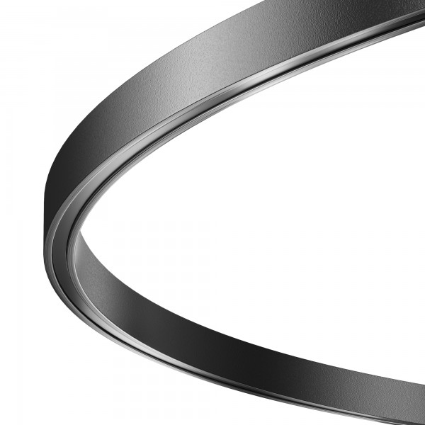 Шинопровод круглый 800мм Flarity черный Maytoni TRX154-R-D800-B — Дзинь ля-ля
