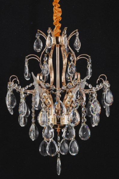 Люстра хрустальная 13001/3FGD+CL ЭкономСвет фото 1 — Дзинь ля-ля