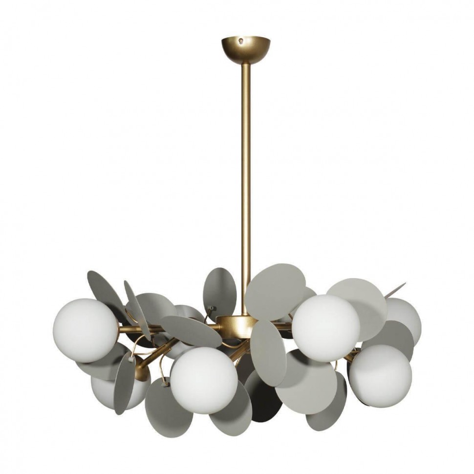 Подвесная люстра Loft IT Matisse 10008/8 Grey фото 1 — Дзинь ля-ля