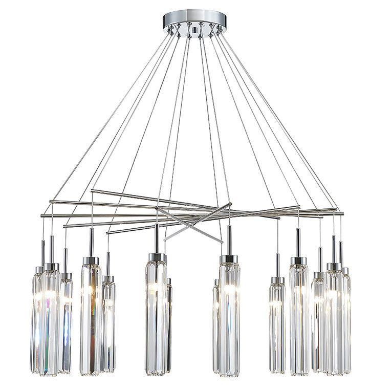 Подвесная люстра Newport 4524+10/S chrome М0068064 фото 1 &mdash; Дзинь ля-ля