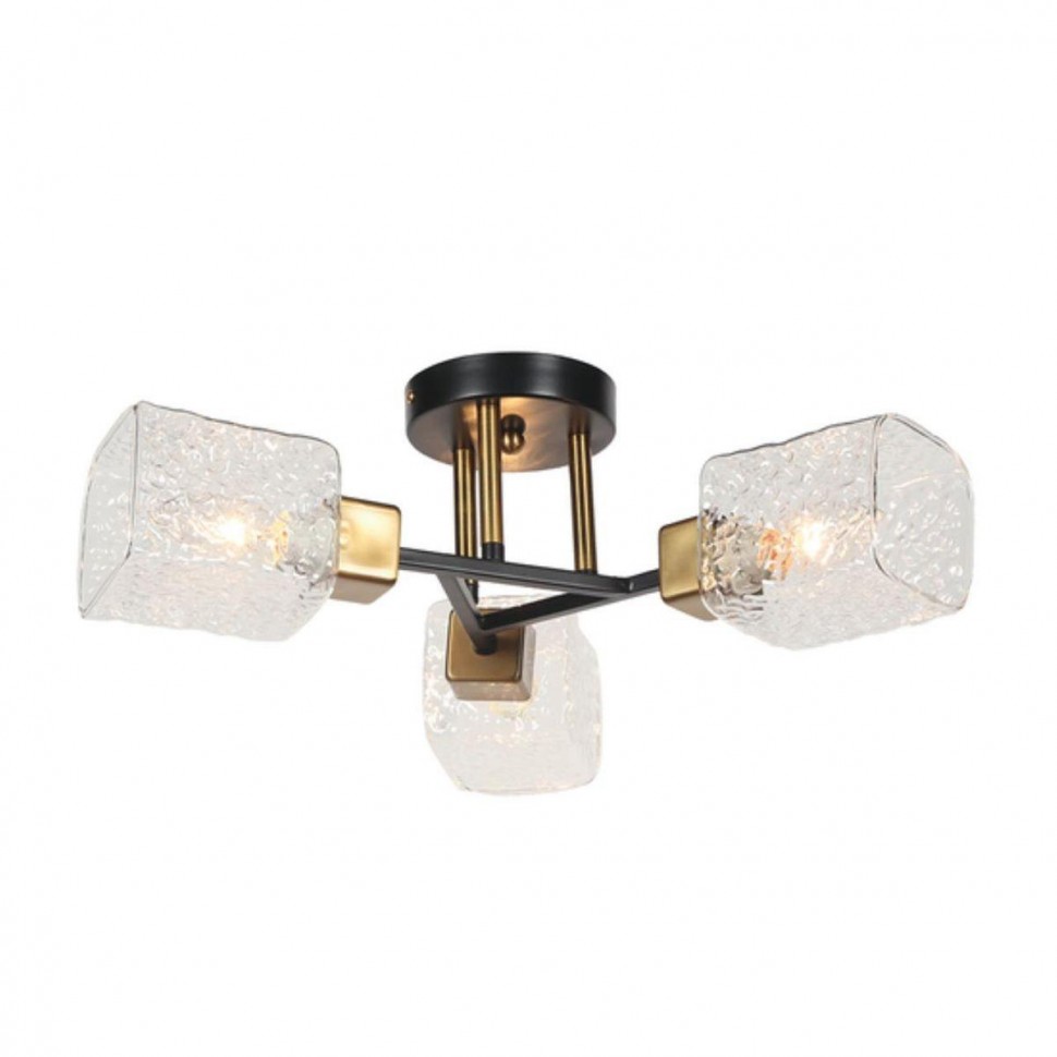 Потолочная люстра Arte Lamp Chicago A1547PL-3BK фото 1 &mdash; Дзинь ля-ля