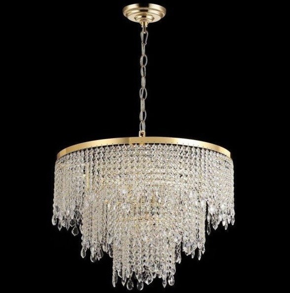G22044/12GD+CL Люстра хрустальная Gerhort фото 1 — Дзинь ля-ля