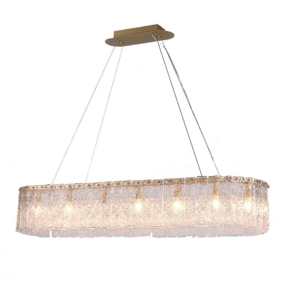 Подвесной светильник Newport 10820/120 brass oval М0064786 фото 1 &mdash; Дзинь ля-ля