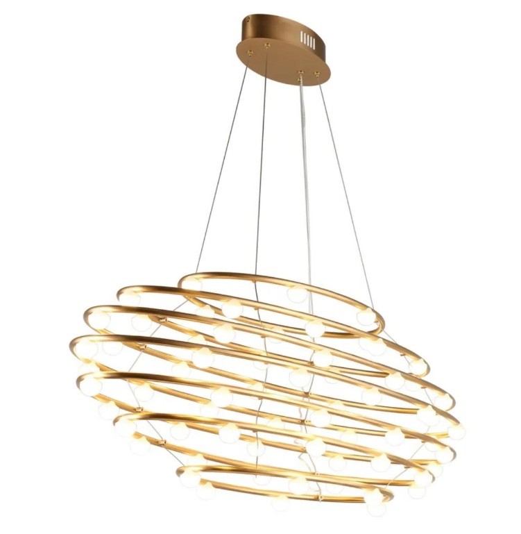 Подвесная светодиодная люстра Aployt Banzhamin APL.851.03.60 фото 1 — Дзинь ля-ля