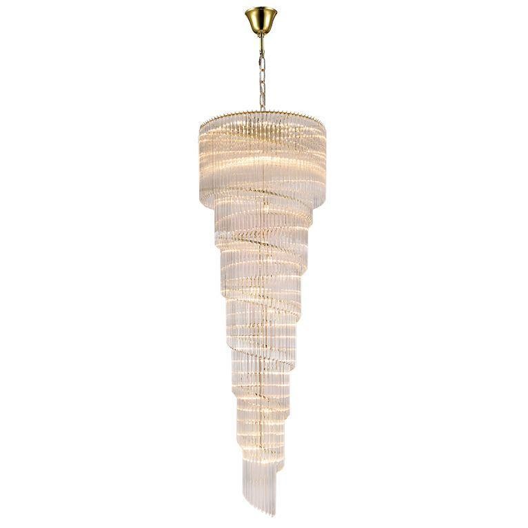 Каскадная люстра Newport Amanda 8943/C gold М0069917 фото 1 &mdash; Дзинь ля-ля