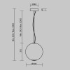 Подвесной светильник Maytoni MOD397PL-L15CH3K фото 2 &mdash; Дзинь ля-ля