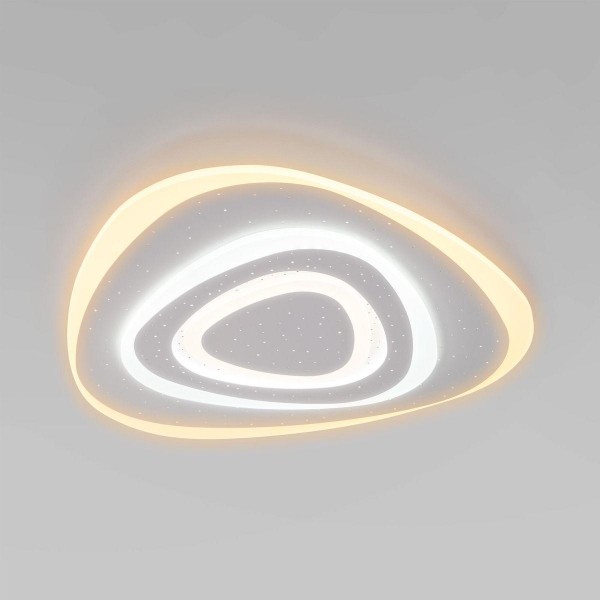 Потолочный светодиодный светильник Eurosvet Siluet 90115/6 белый — Дзинь ля-ля