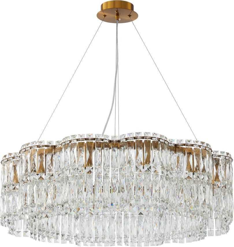 Люстра подвесная хрустальная 2174/05/12P Stilfort, серия Admire фото 1 &mdash; Дзинь ля-ля