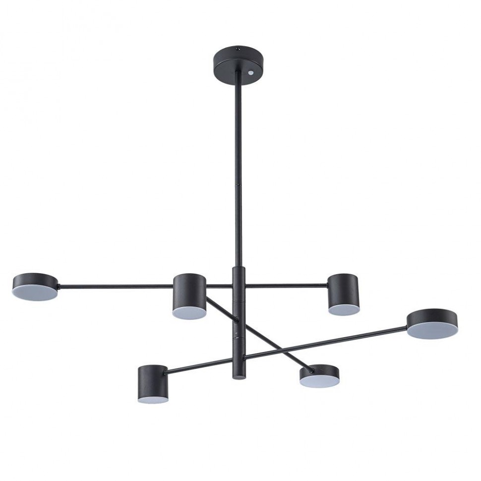 Люстра на штанге Arte Lamp STANLEY A2476PL-40BK фото 1 &mdash; Дзинь ля-ля