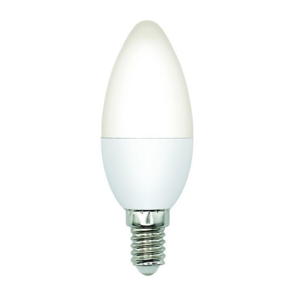 Лампа светодиодная Volpe E14 5W 3000K матовая LED-C37-5W/3000K/E14/FR/SLS UL-00008792 — Дзинь ля-ля