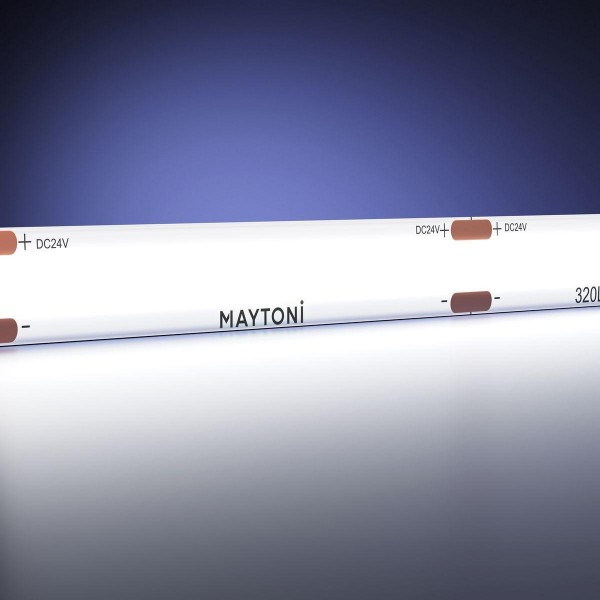 Светодиодная лента Maytoni 8W/m 320LED/m COB холодный белый 5M 201073 — Дзинь ля-ля