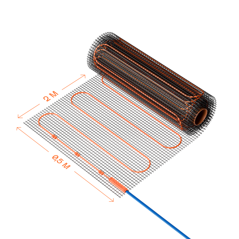 Нагревательный мат VLT01-200-1.0 фото 1 &mdash; Дзинь ля-ля